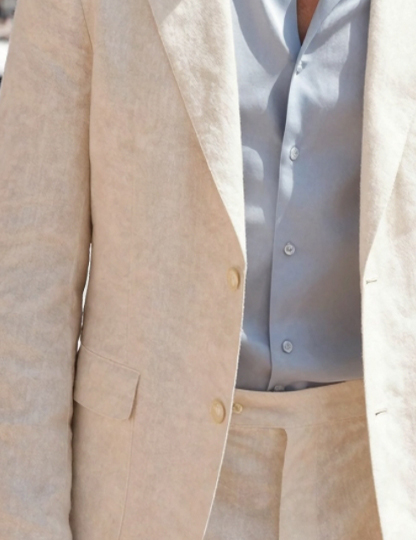 Linen Tailored Blazer
