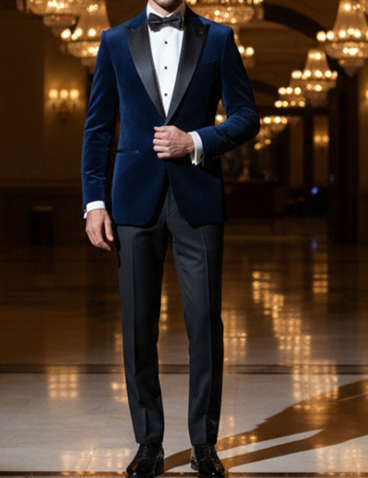 Velvet Tuxedo Jacket
