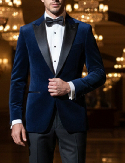 Velvet Tuxedo Jacket
